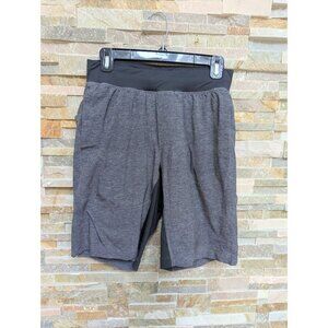 Lululemon T.H.E. Men's Small Gray 9"  Shorts Inseam Lined Workout Gym Running